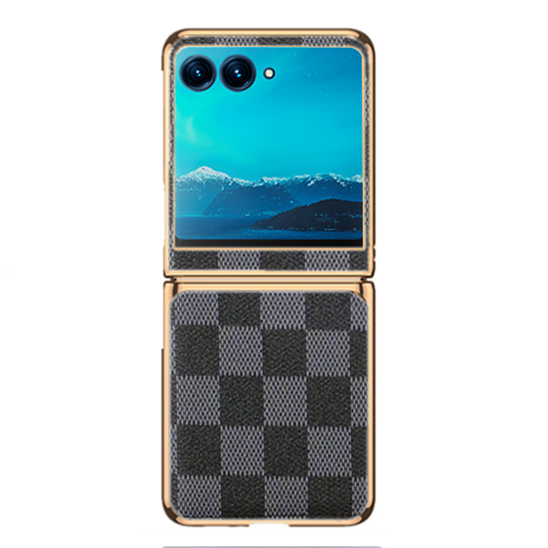 Motorola Razr 40 Ultra Case | Black Checks