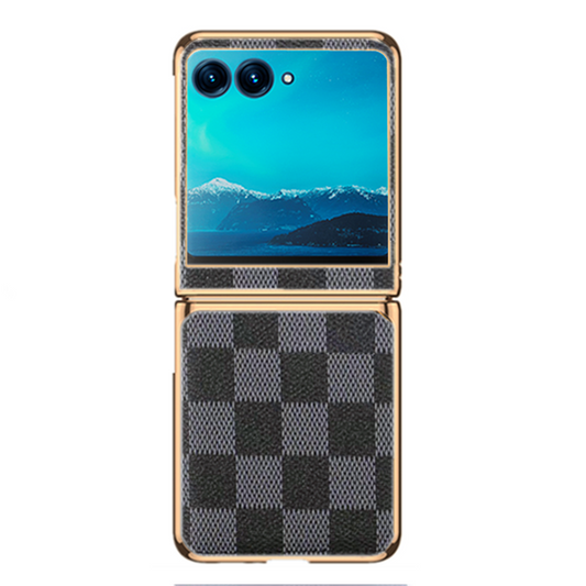 Motorola Razr 40 Ultra Case | Black Checks
