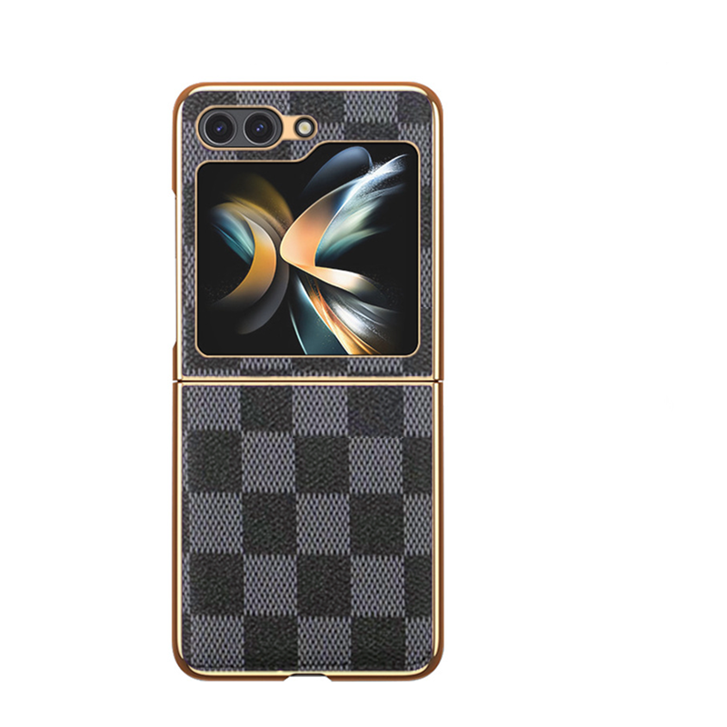 Samsung Galaxy z Flip 5 Cover | Black checks