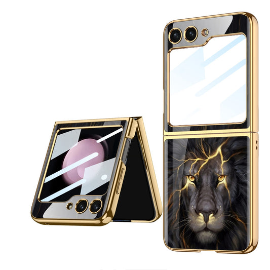 Samsung Galaxy Z Flip 5 Cover : Majestic Lion