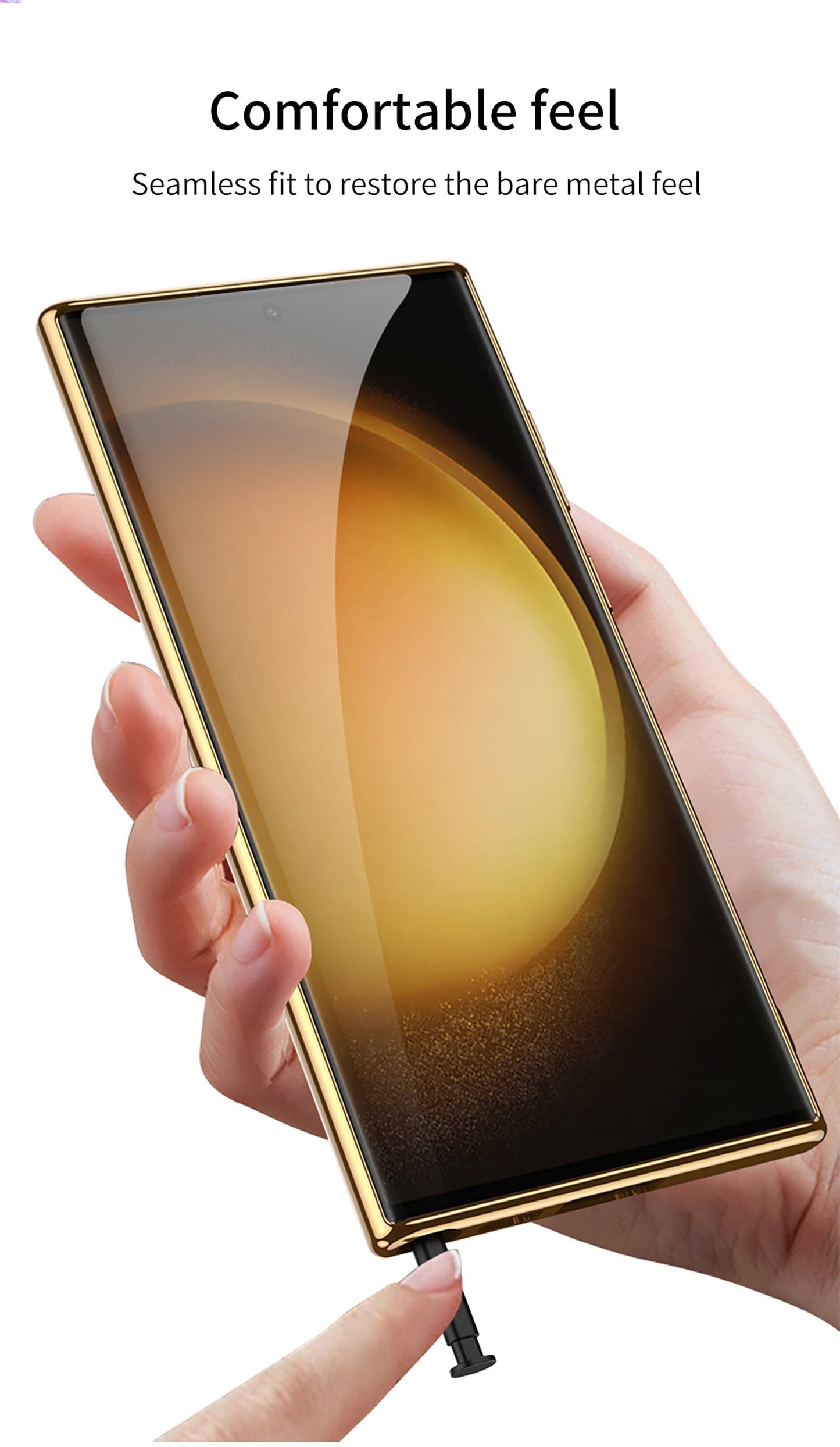 Samsung S24 Plus Cover : Ethereal Marble