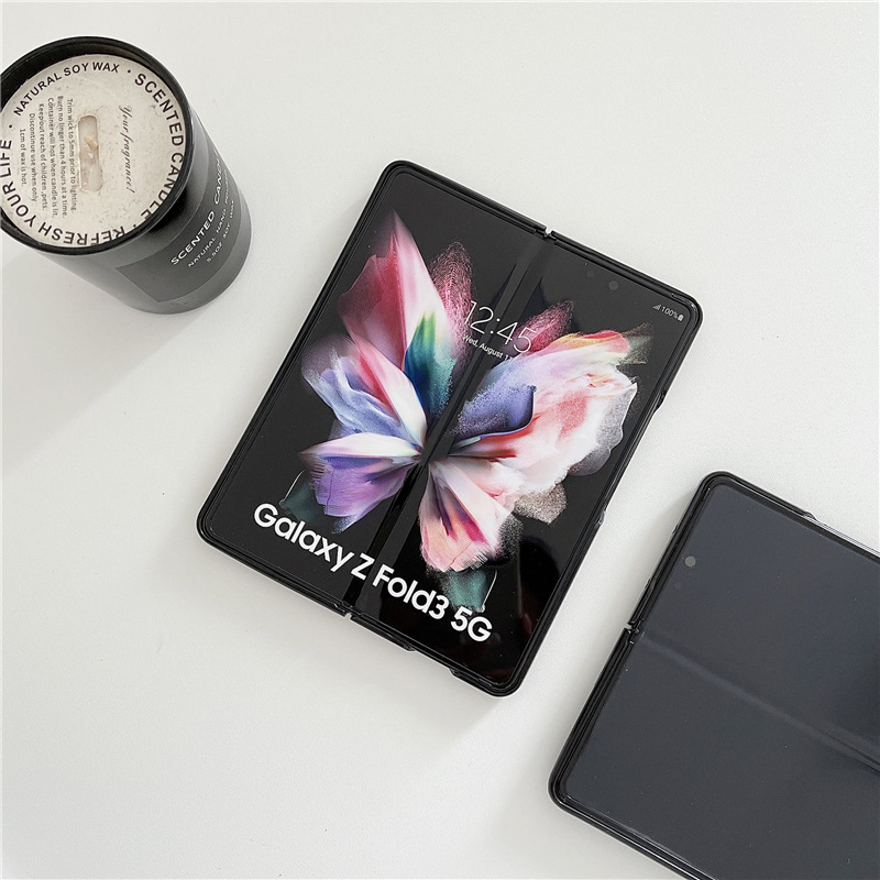 Samsung Galaxy Z Fold 3 Case : Black Checks