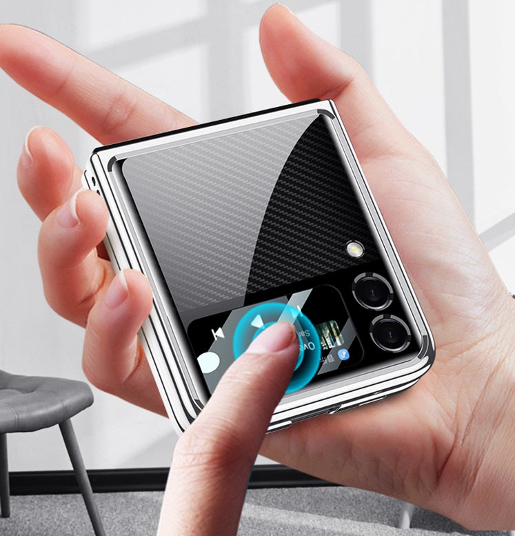 Samsung Galaxy Z flip 4 Case : Black Pro