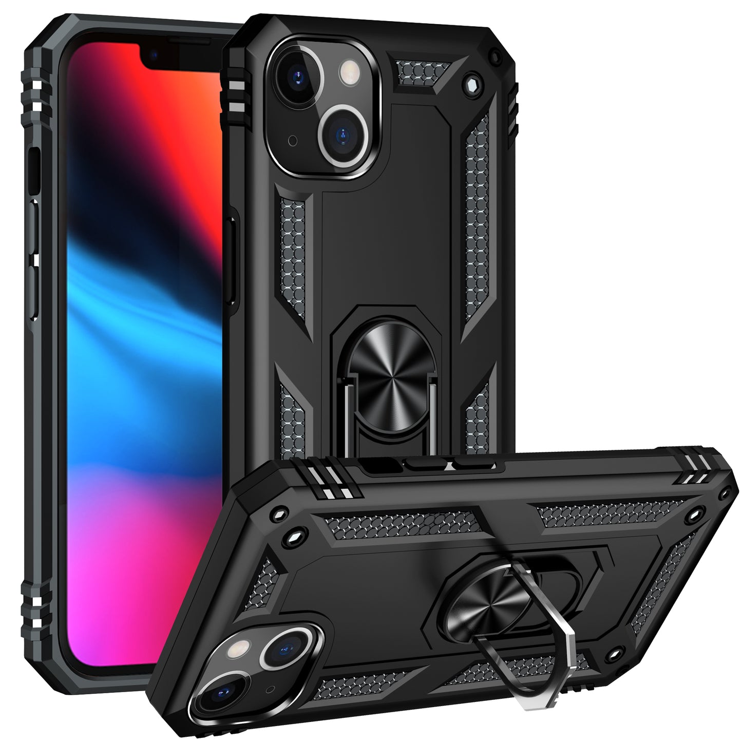 iPhone 13 Case : Black Armour