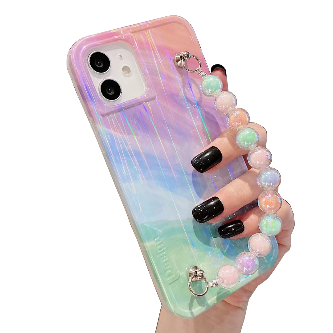 Premium iPhone 14 Case : Multi Pearl Holder