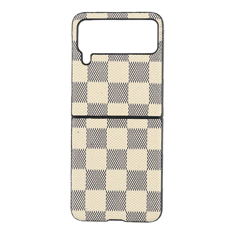 Samsung Galaxy Z Flip 4 Case : Grey Checks