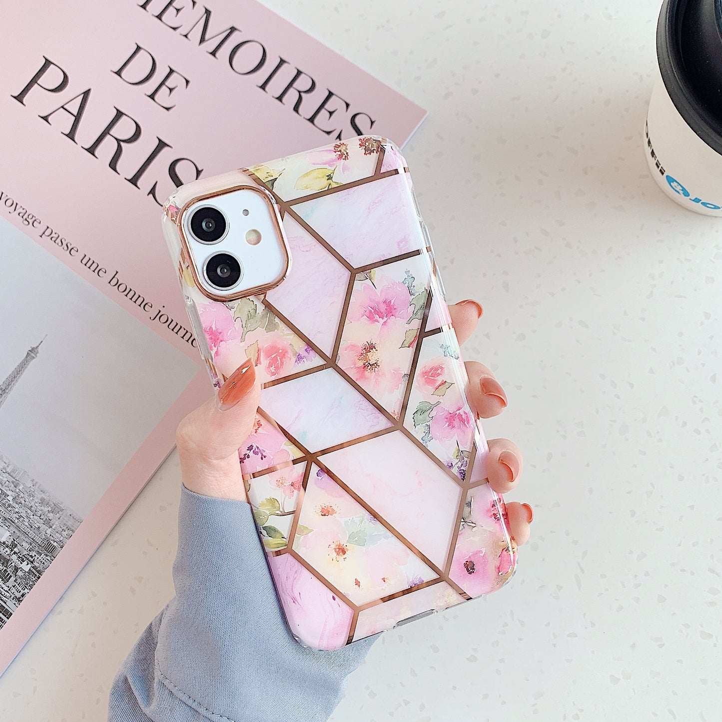 iPhone XR 11 12 pro max X XS pretty Floral flower mvyno case cover