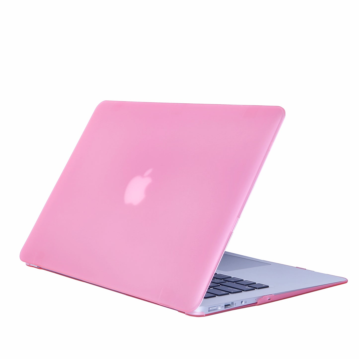 MVYNO Macbook front back case cover idea pink transparent