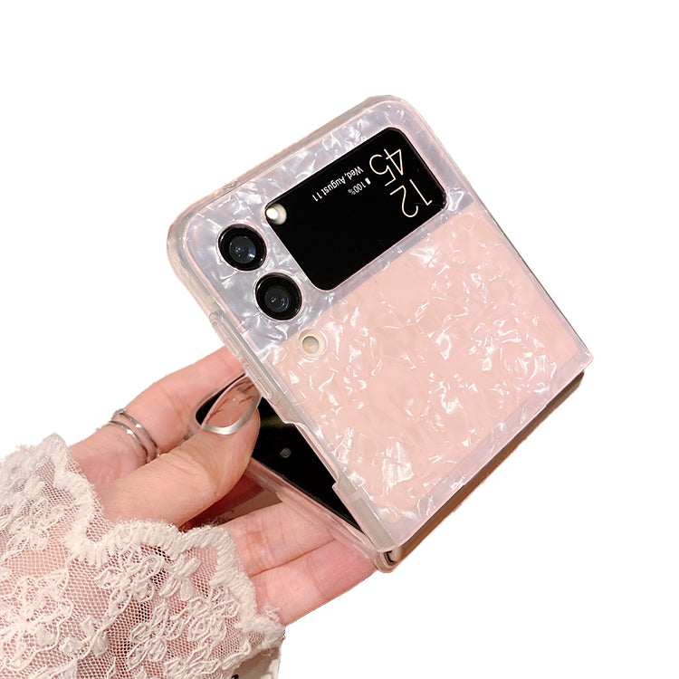 Samsung Galaxy Z flip 3 Case : Pink Glitter