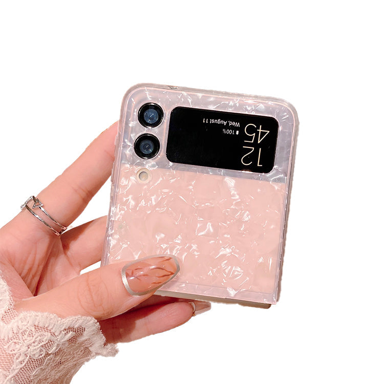 Samsung Galaxy Z flip 3 Case : Pink Glitter