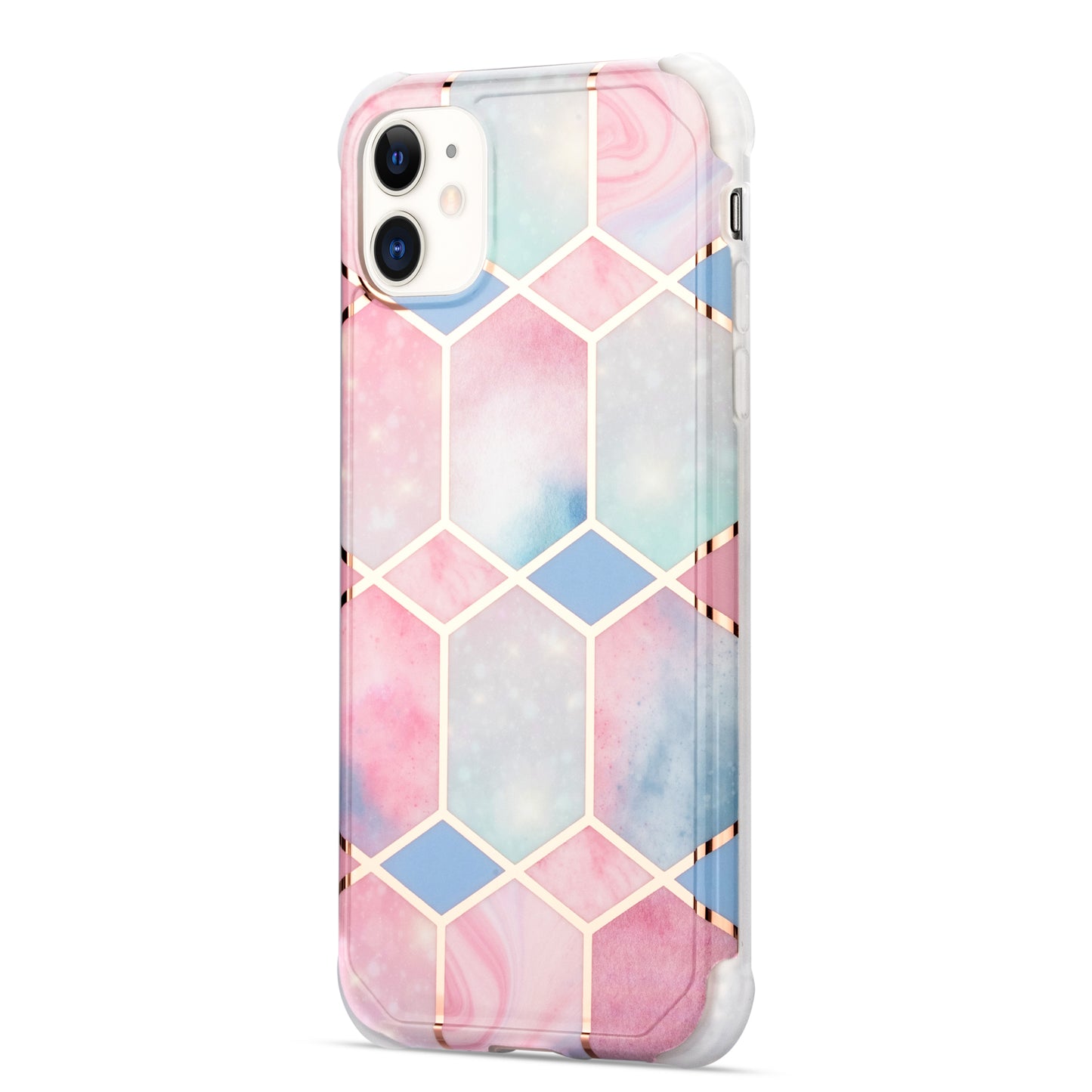 iPhone 13 Case : Pink n Blue