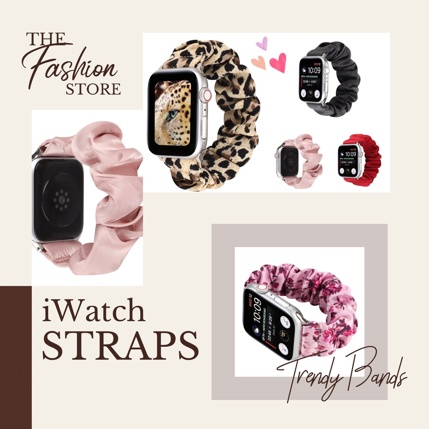 Comfy Scrunchie iWatch Bands