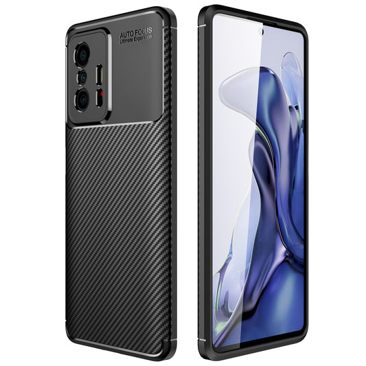 Elegant Xiaomi 11T Case & mi 11T Pro 5G cover (Carbon Black)