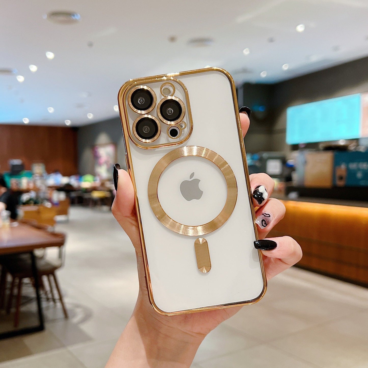 iPhone 14 Pro Max Magsafe Case : Gold