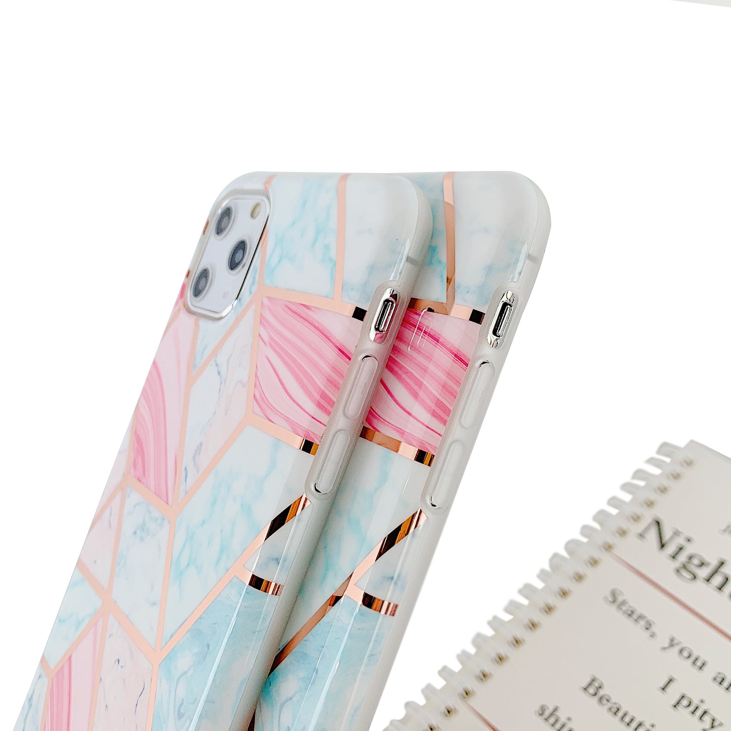 iPhone 13 Pro Max Case : Marble Pink