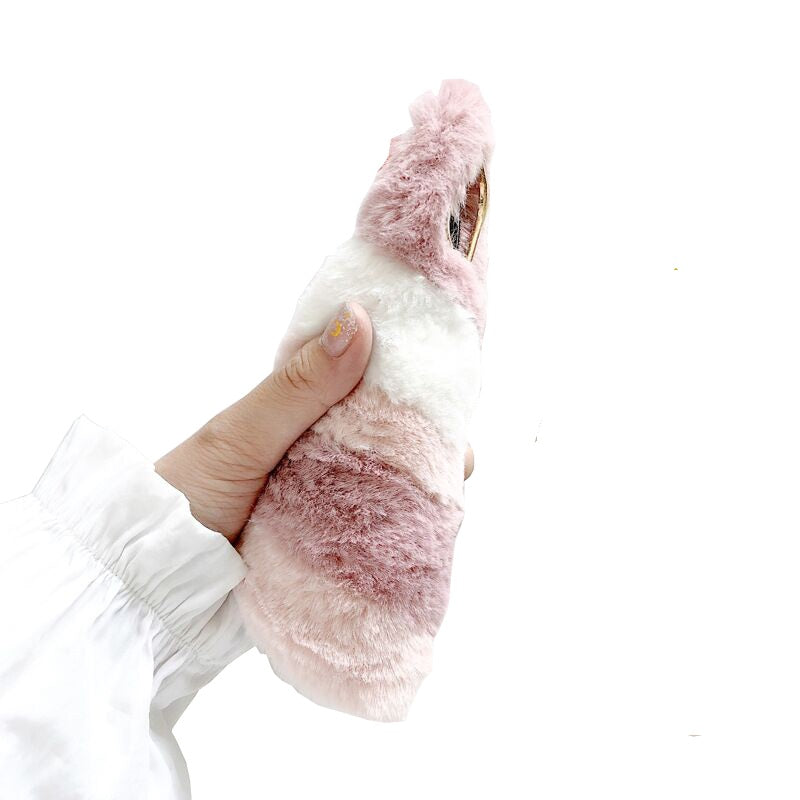 iPhone 14 Case : Soft Pink Fur