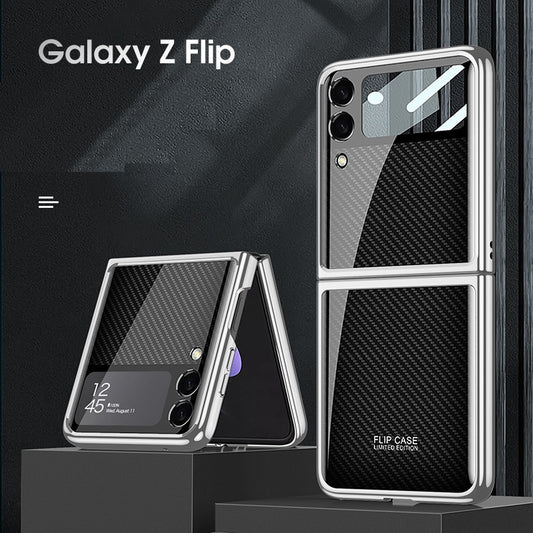 Samsung Galaxy Z flip 3 Case : Black Pro