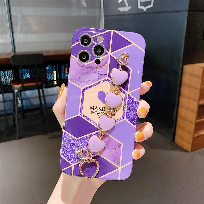 MVYNO Exquisite Cover for iPhone 15 Pro (Purple Holder)