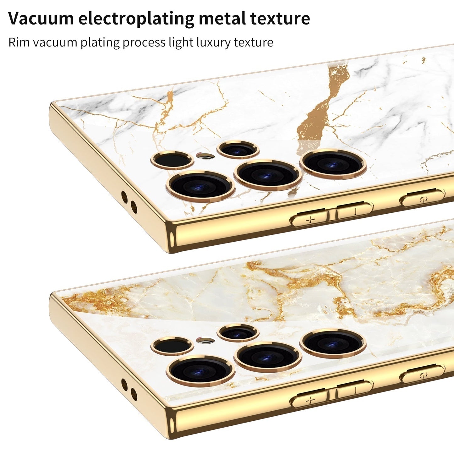Samsung S24 Ultra Cover : Ethereal Marble
