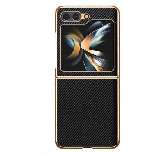 Samsung Galaxy z Flip 5 Cover | Black Gold