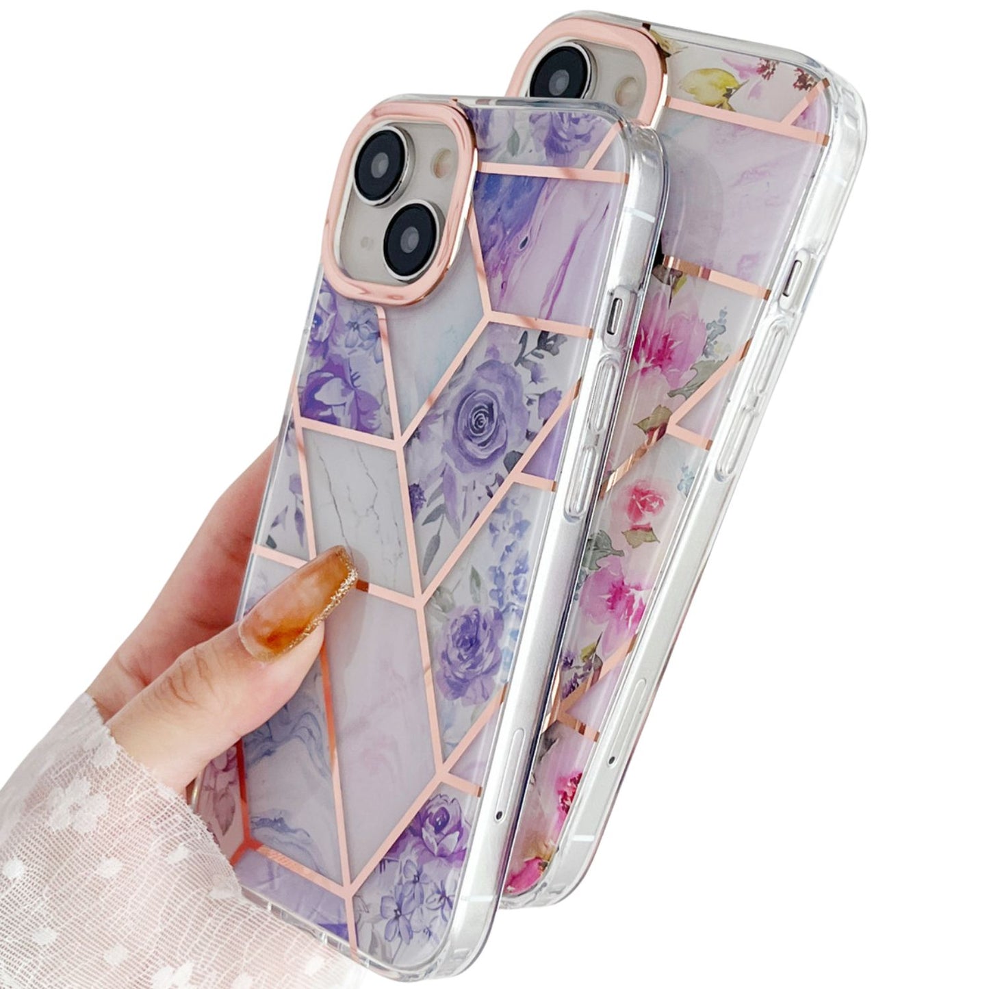 MVYNO Gorgeous iPhone 15 Hard Cover (Purple)