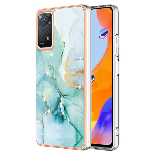 Exclusive Redmi note 11 Pro + 5G Case & cover (Marble Blue)