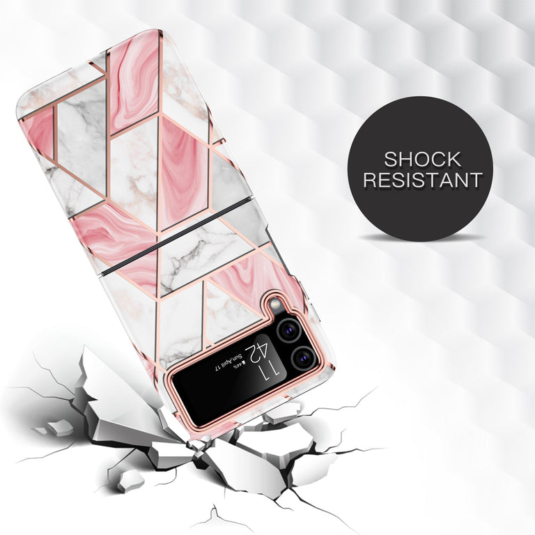 Samsung Galaxy Z flip 3 Case : Pink Art