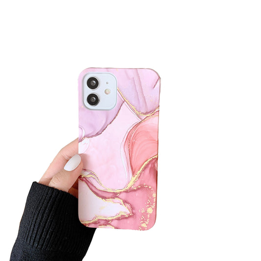 iPhone 14 Case : New Pink Marble