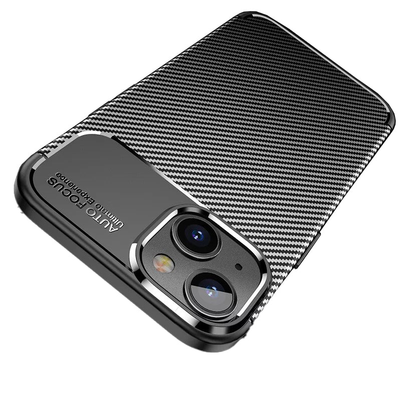 iPhone 14 Pro Case : Carbon Fibre Black