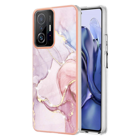Gorgeous Xiaomi 11T Case & mi 11T Pro 5G cover (Marble Pink)