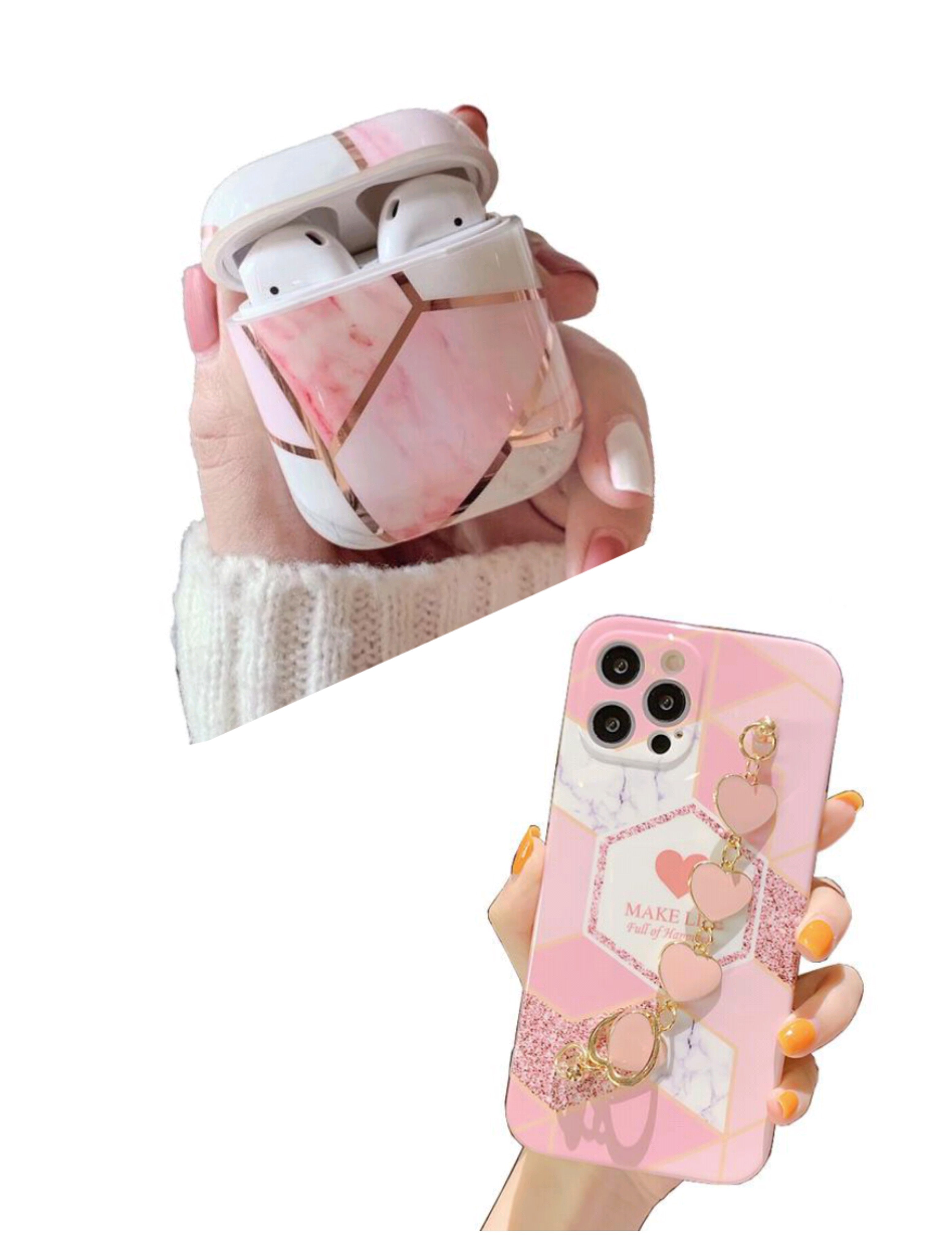 Matching airpod discount and phone cases