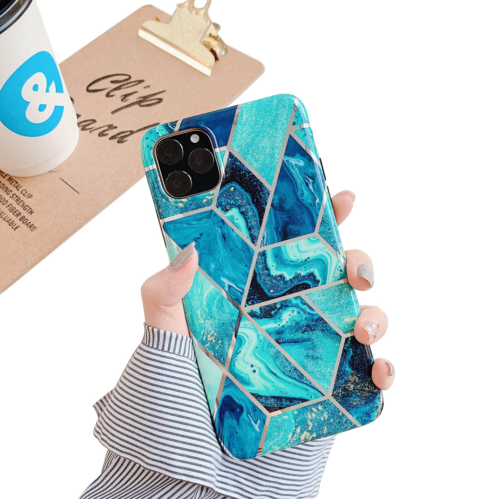 MVYNO iphone bold blue back cover case