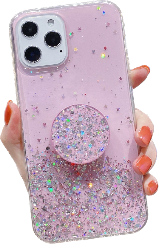 Mvyno Pretty Cover For iPhone 13 Pro Max 6.68 (Bling Pink Holder): Buy  Mvyno Pretty Cover For iPhone 13 Pro Max 6.68 (Bling Pink Holder) Online  at Best Price in India