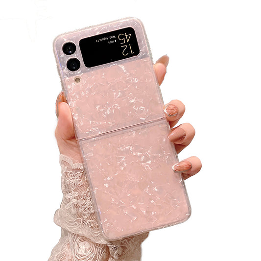 Samsung Galaxy Z Flip 4 Case : Pink Glitter