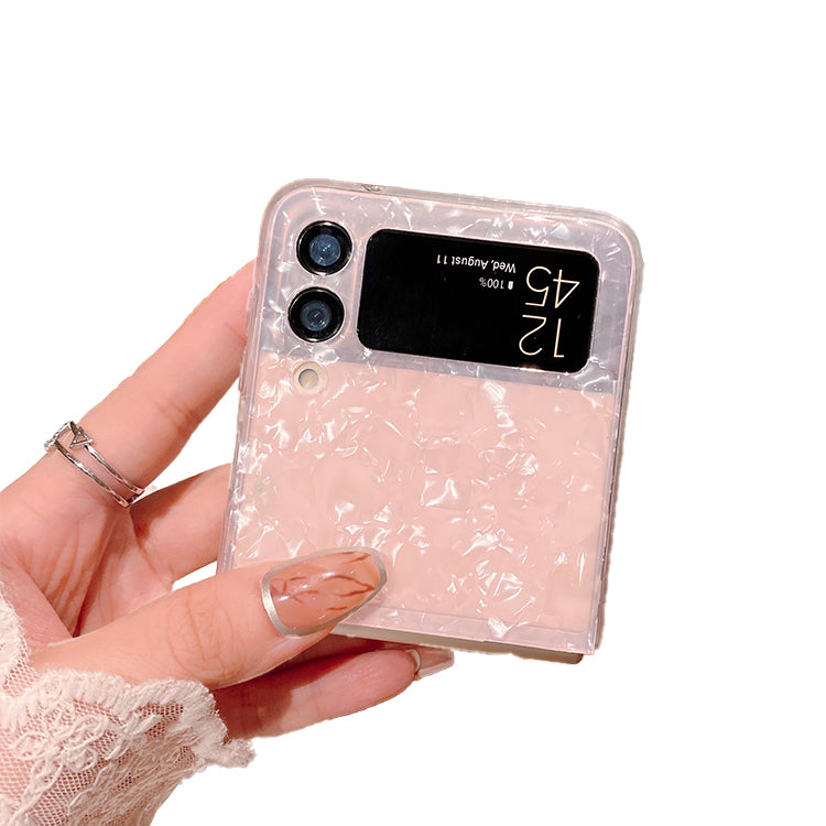 Samsung Galaxy Z Flip 4 Case : Pink Glitter