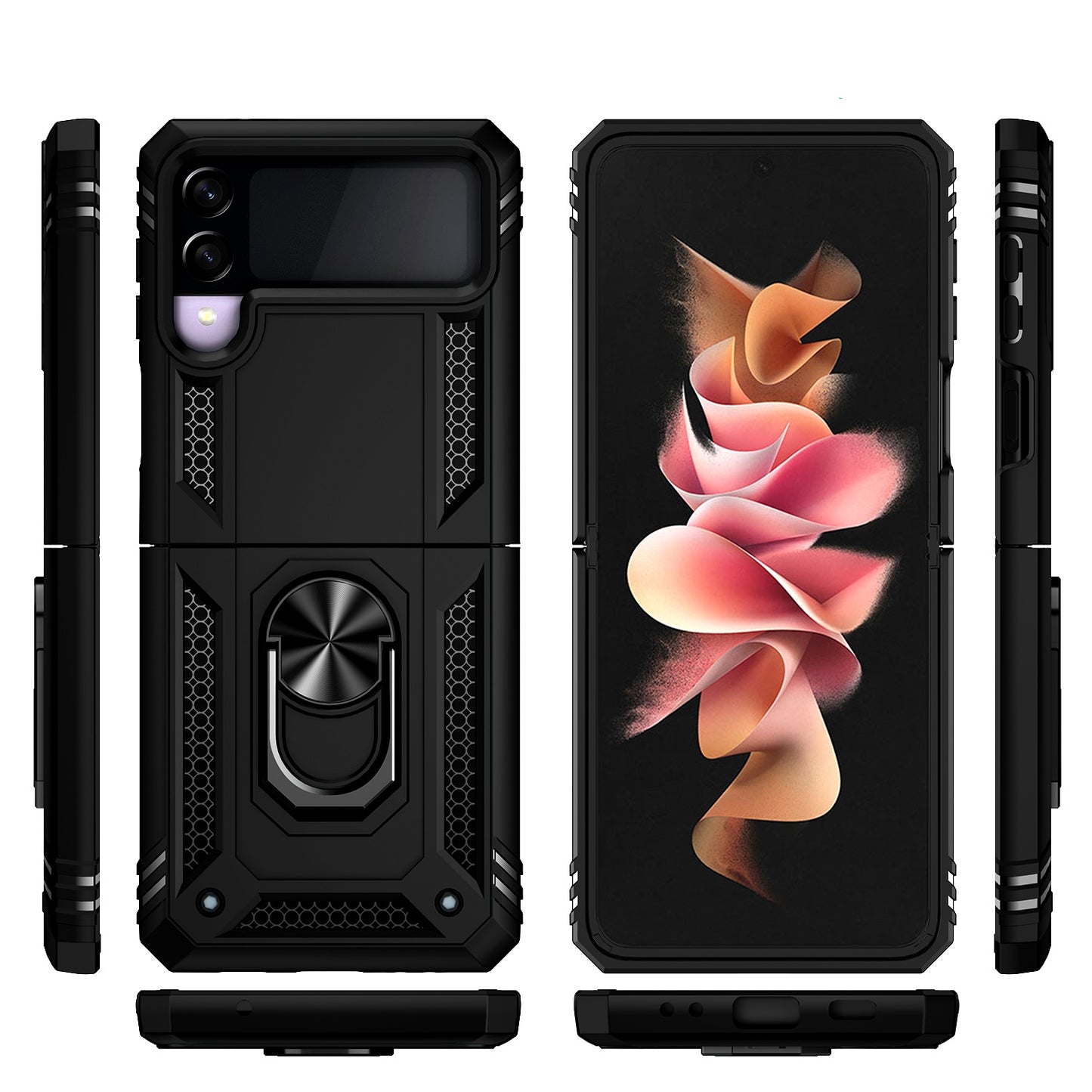 Samsung Galaxy Z Flip 4 Case : Black Armour