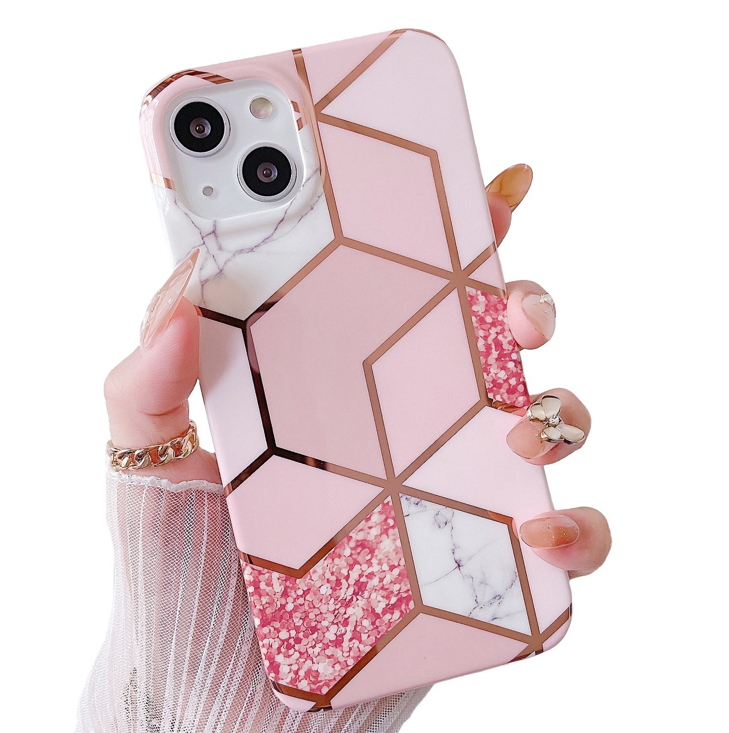 iPhone 14 Case : Bling Pink